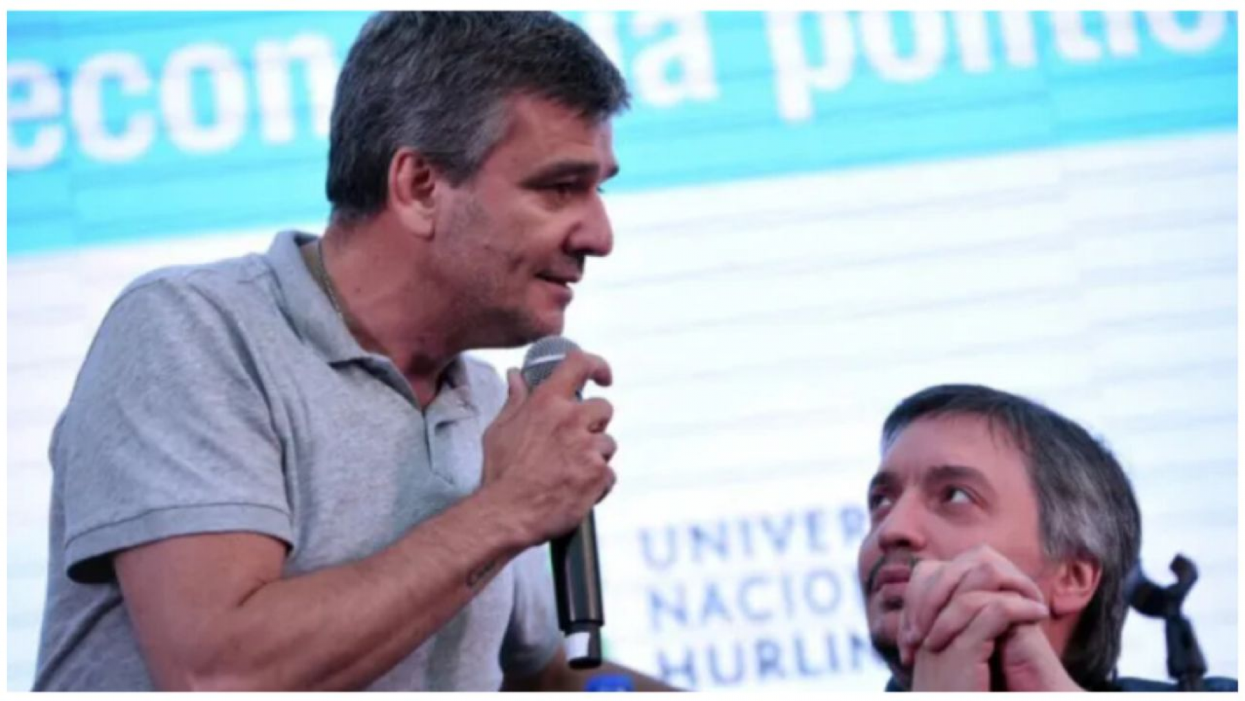 Zabaleta se enfrenta con la Campora